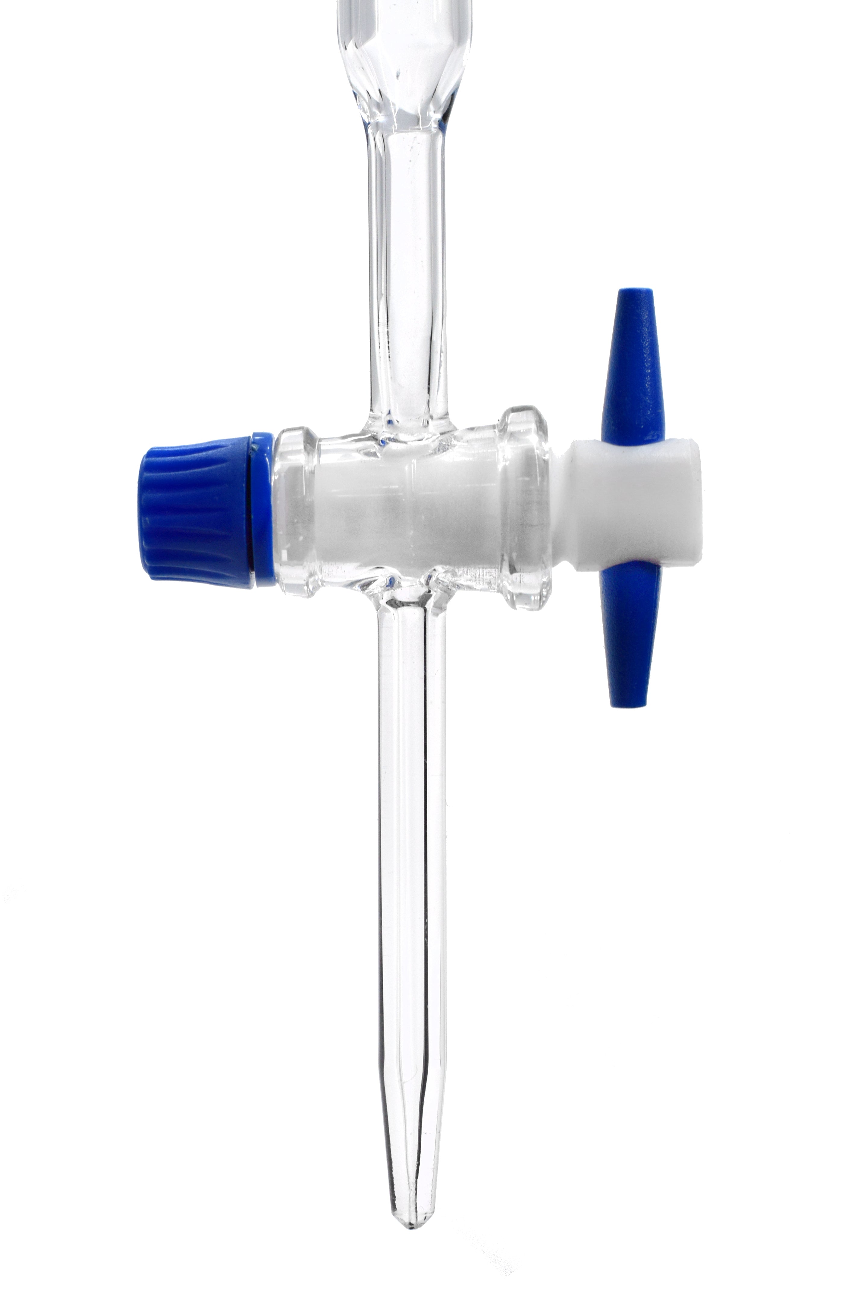 Class A Borosilicate Glass Burette with Straight-Bore PTFE Stopcock, 50mL