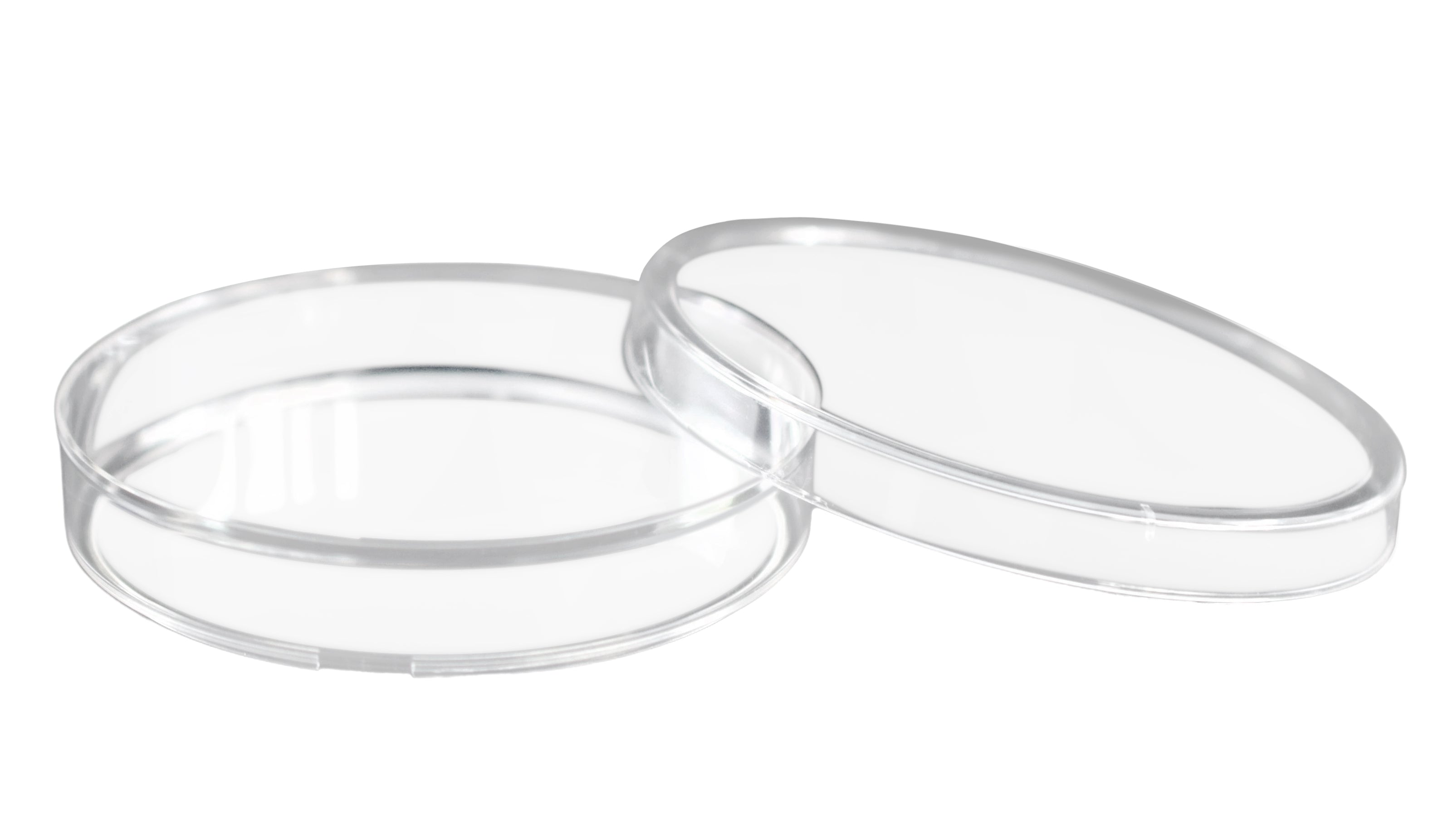 Sterile Triple-Vented Polystyrene Petri Dish with Lid