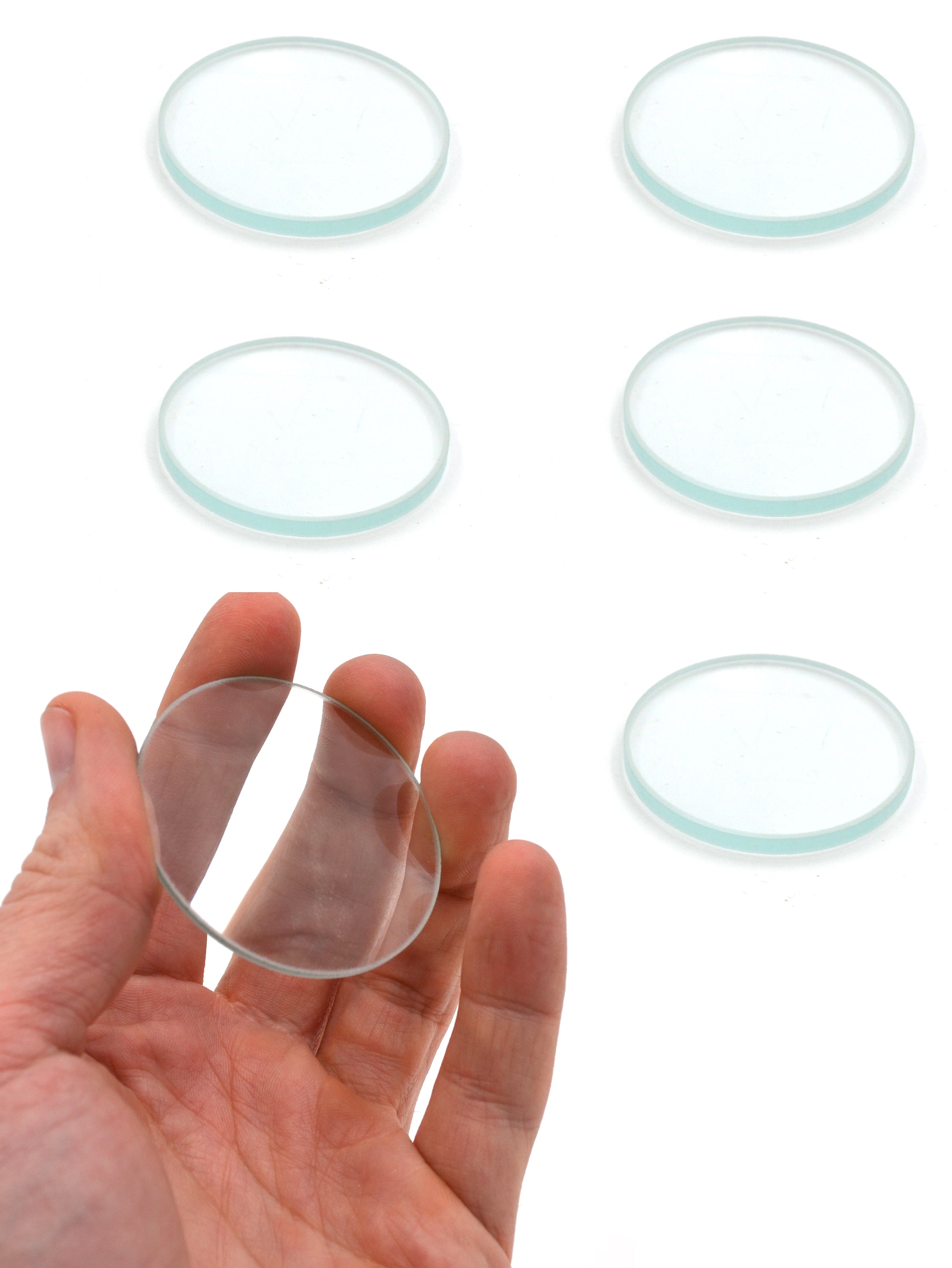 Optical Lens Set, 2", 6-Piece, Convex and Concave