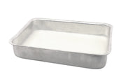 14.7 x 11.1" Aluminum Dissection Tray with Wax-Lined Bottom