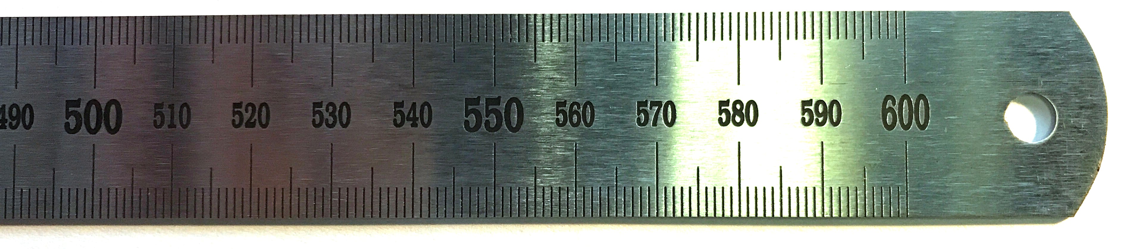 Stainless Steel Ruler, 60cm