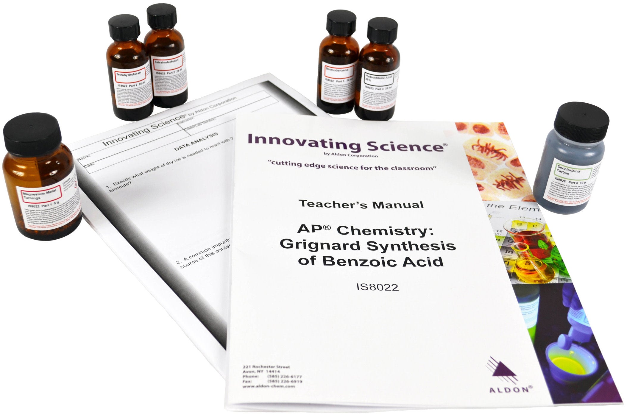Grignard Synthesis of Benzoic Acid AP Chemistry Kit