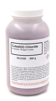 Reagent Grade Cobalt (II) Chloride Hexahydrate, 500g