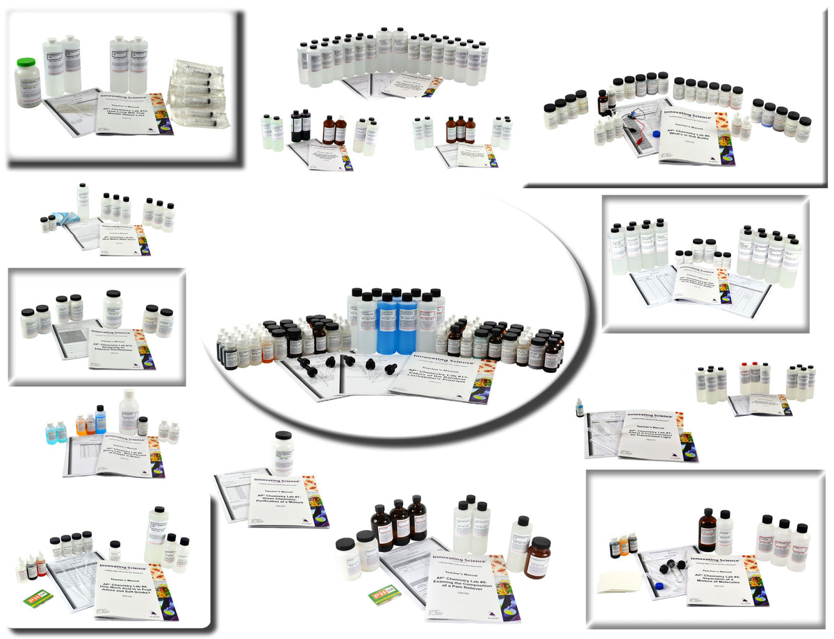 Complete Set of 16 AP Chemistry Labs, IS8101 through IS8116 – The Lab ...