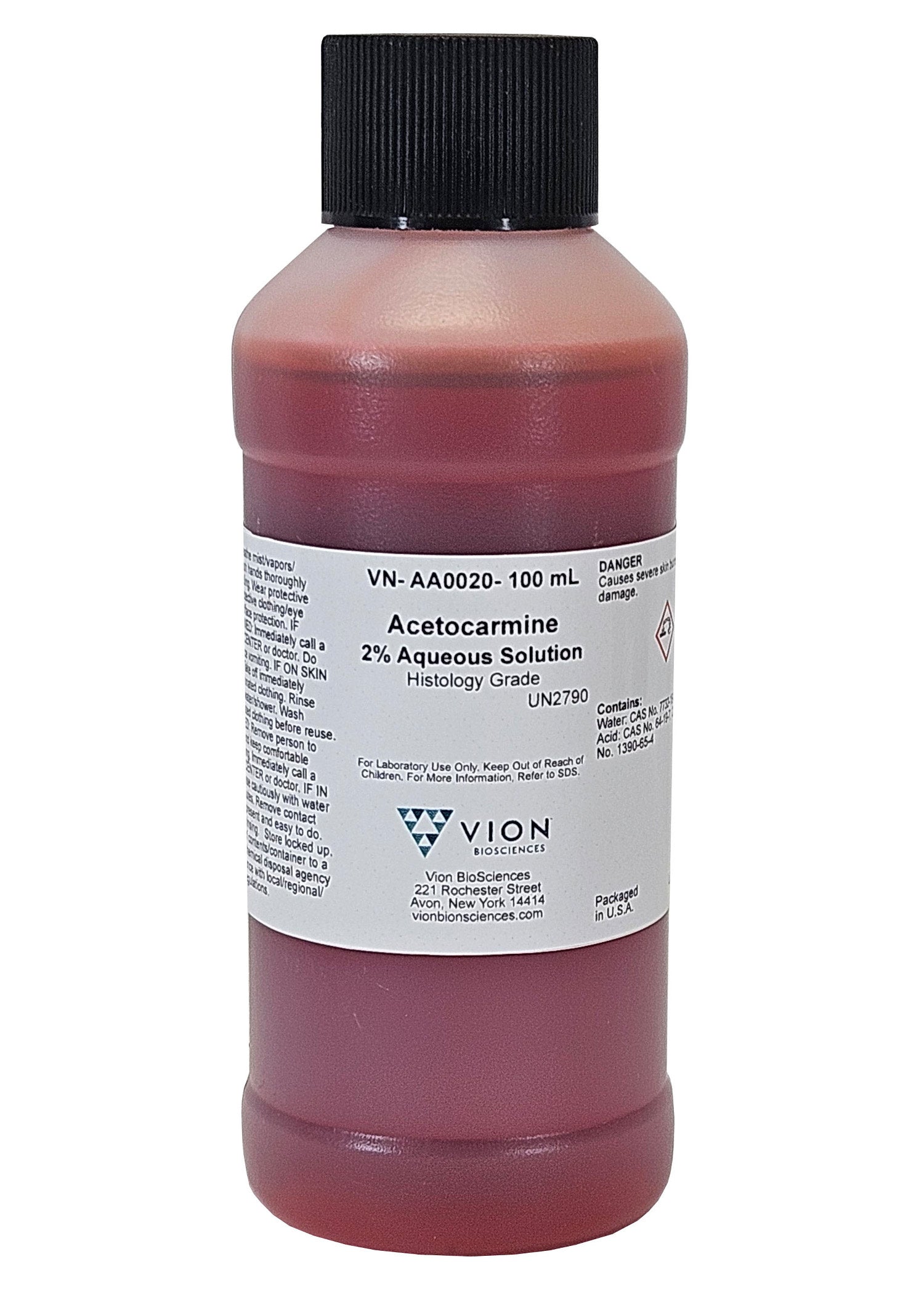 2% Acetocarmine DNA/RNA Nuclear Stain Aqueous Solution, 100mL