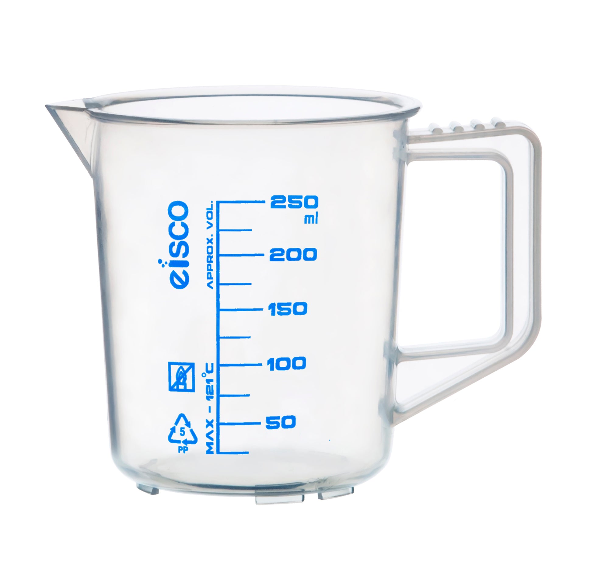 Polypropylene Measuring Jug with Screen Printed Graduations