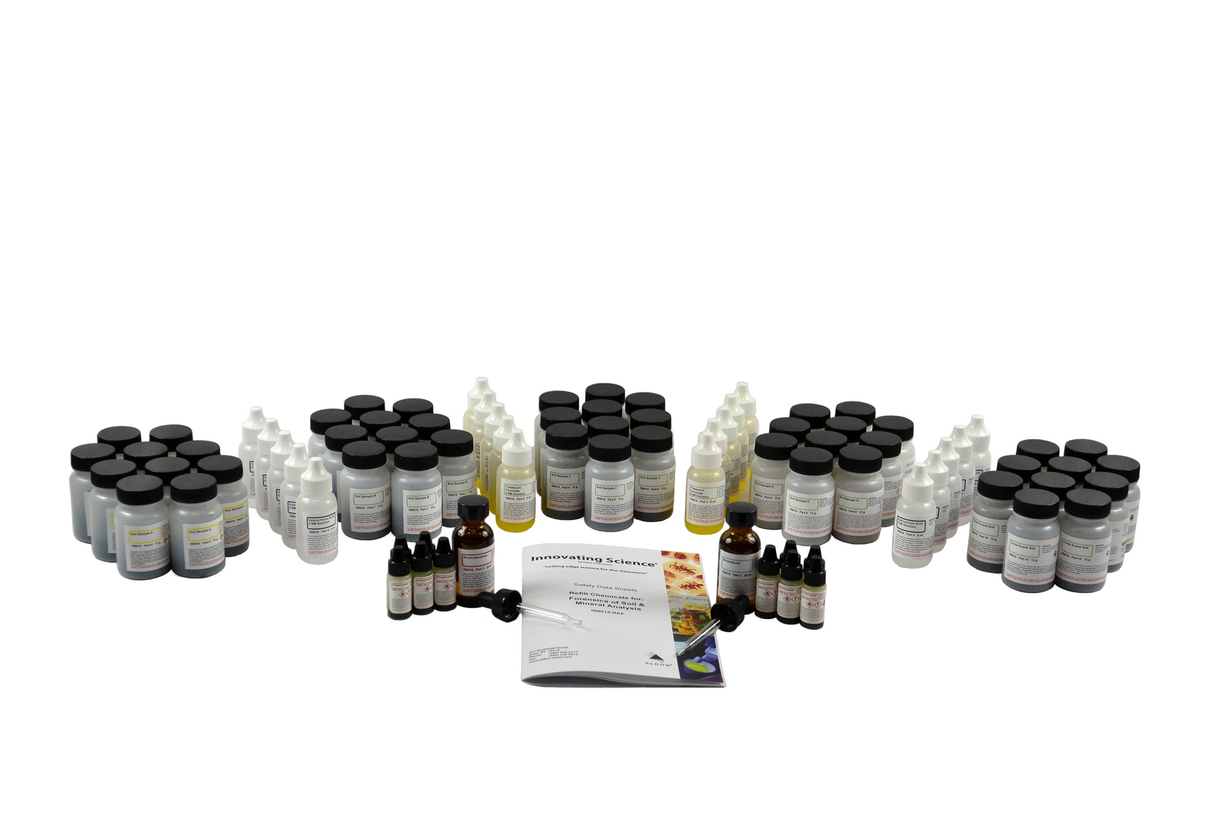 Forensic Soil and Mineral Analysis Refill Kit