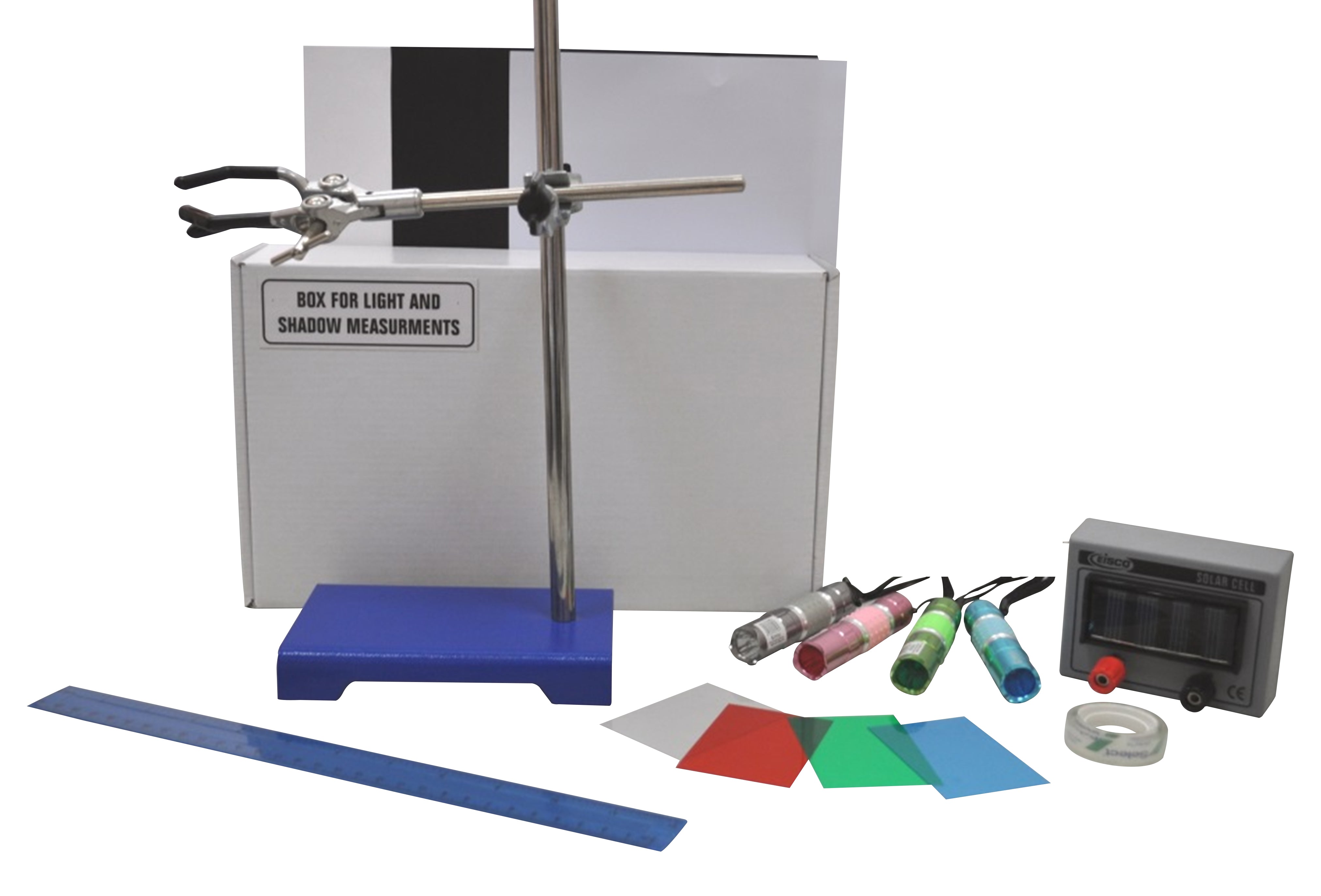 Light Experiment Materials Set with Photovoltaic Cell