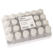 PET Media Bottle with HDPE Cap, Non-Sterile Tamper-Evident, 24-Pack