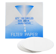 Premium Qualitative Filter Paper, 21.5cm, Medium Speed, 100-Pack