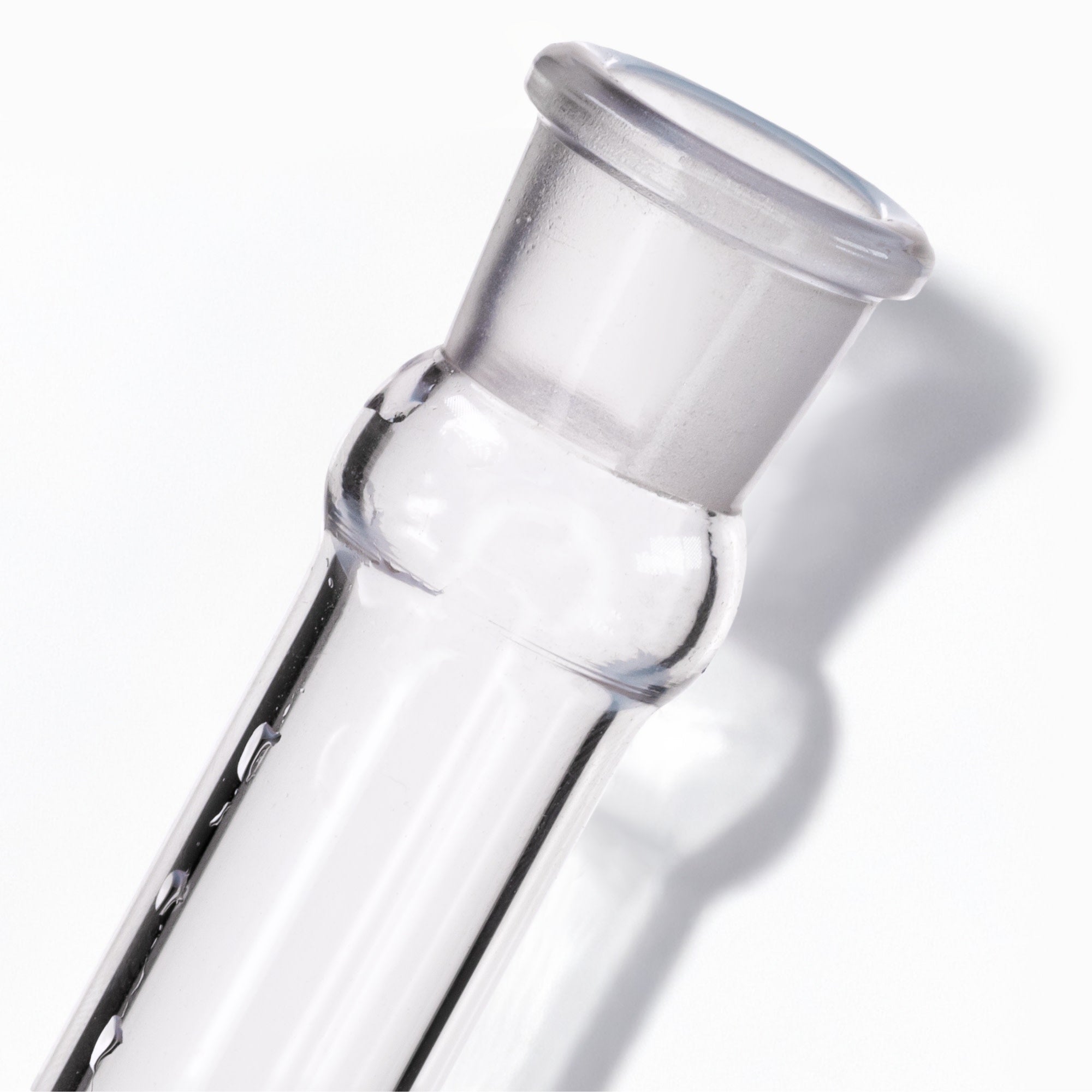 ASTM Class A Autoclavable Volumetric Flask with No.13 Glass Stopper, 100mL, White Graduations, Borosilicate 3.3 Glass