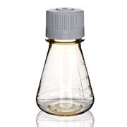 Sterile Vented Flat-Bottom Polycarbonate Erlenmeyer Flask, USP Class VI, 125mL