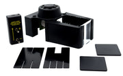 LED Ray Box with Slit Plates and Concave Lens, Battery-Operated