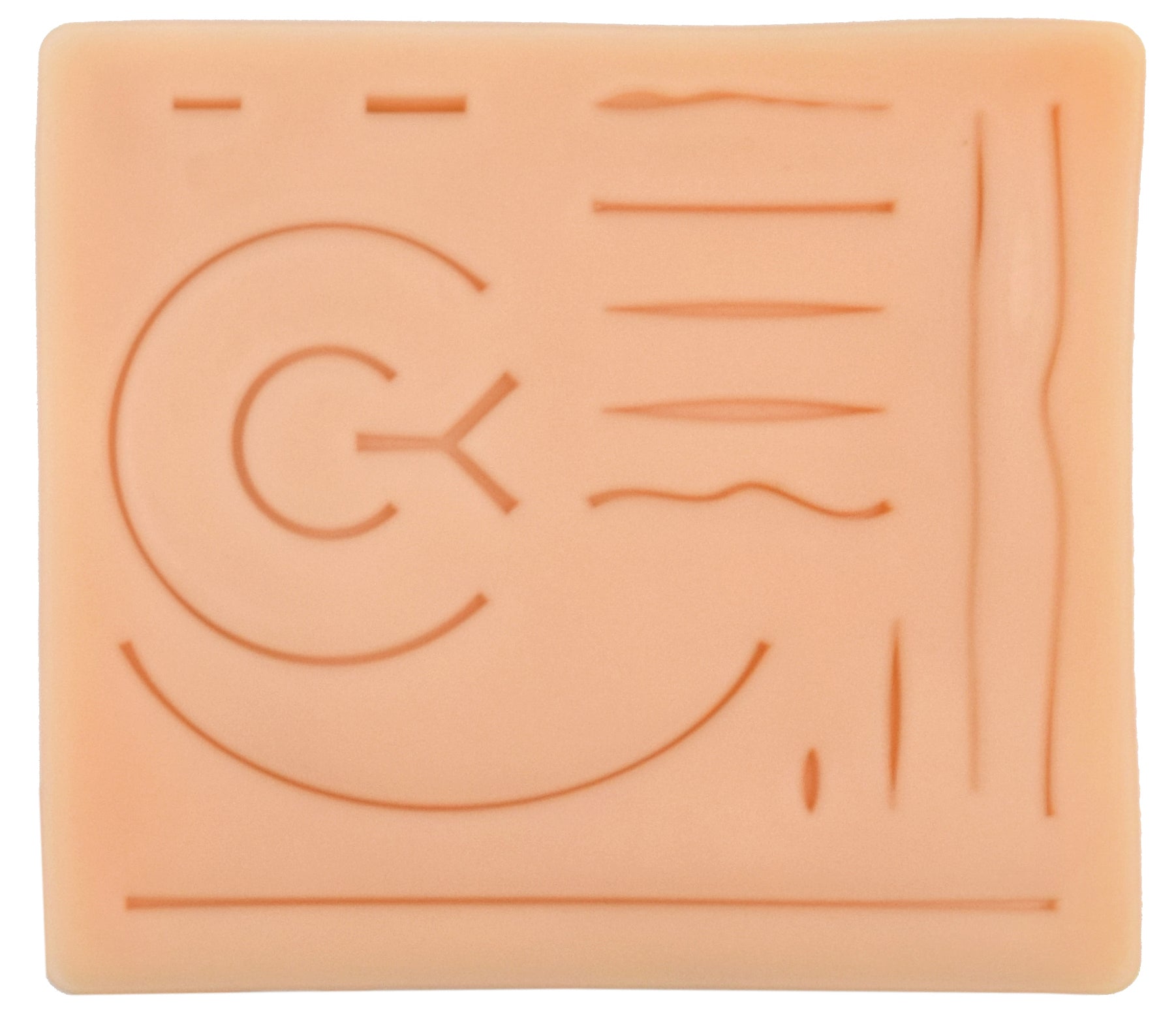 Premium Practice Suture Pad with Cuts and Lacerations
