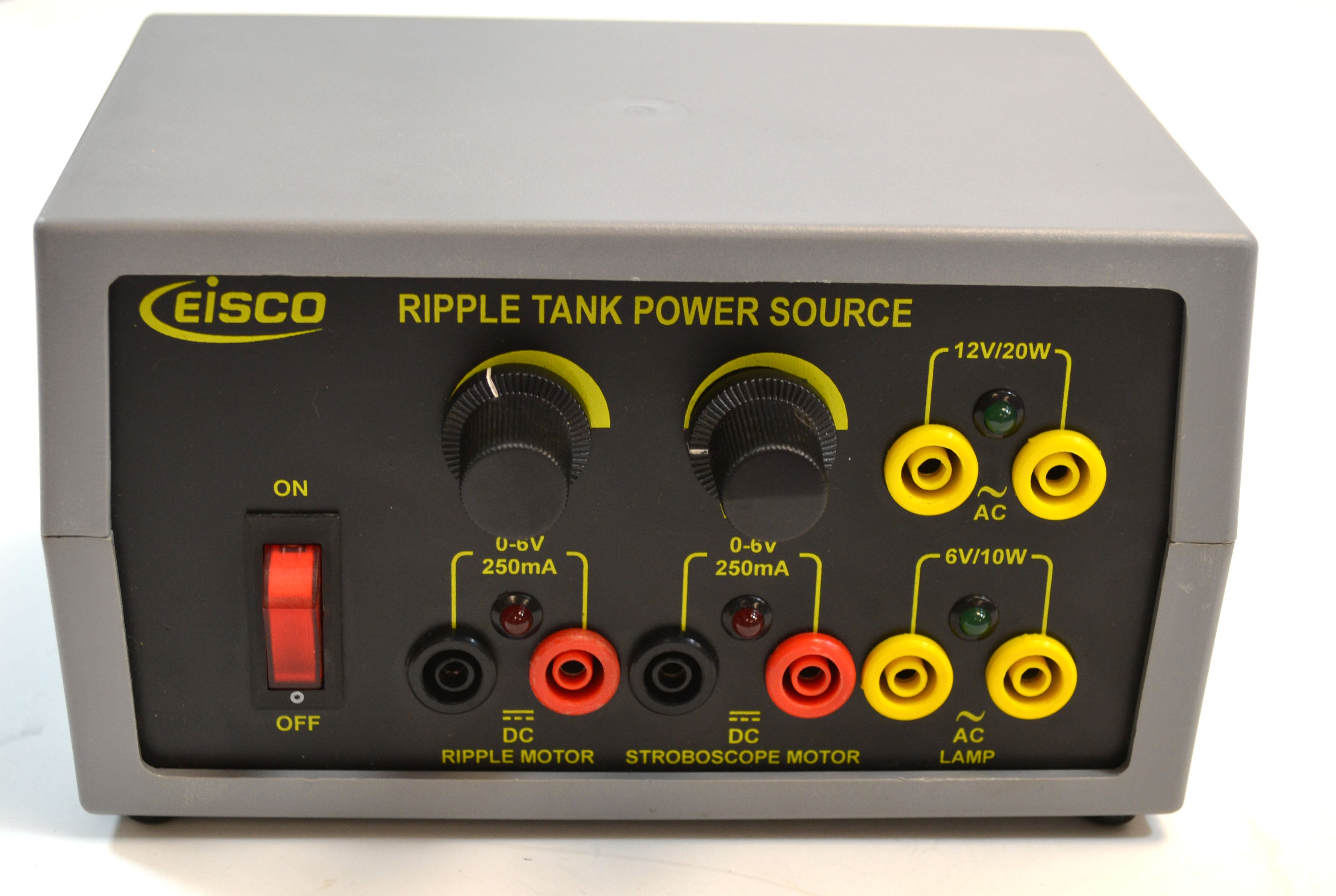 AC/DC Power Supply Controller for Ripple Tank, Variable DC and Fixed AC