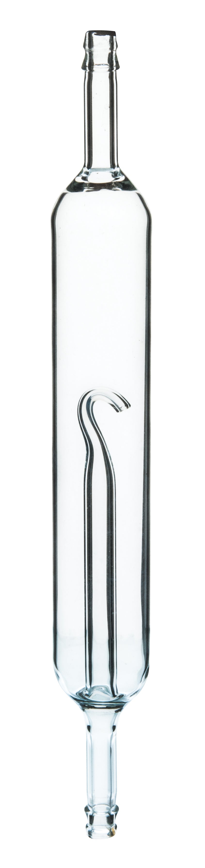 Cylindrical Borosilicate Glass Steam Trap
