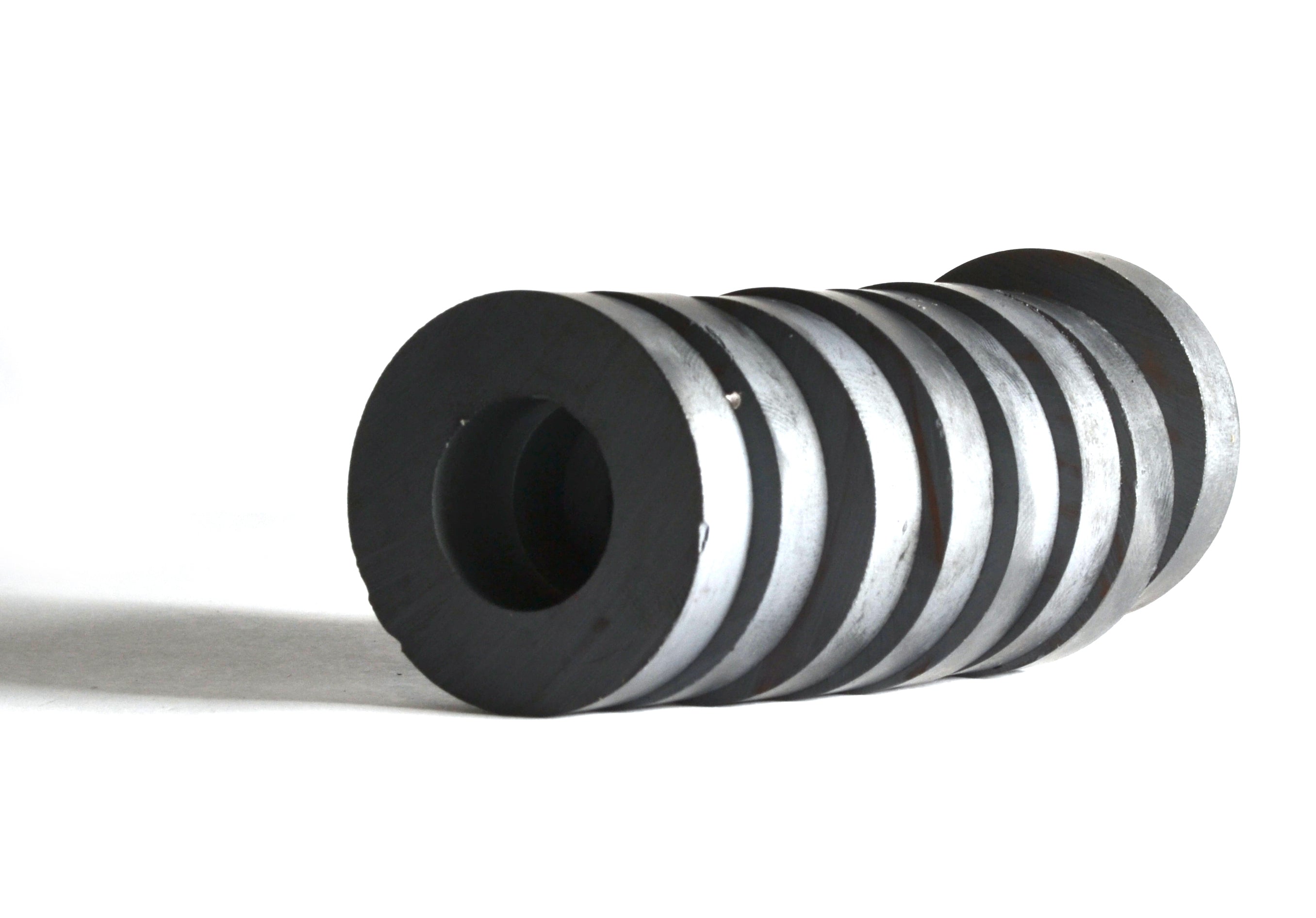 Ceramic Ring Magnet, 1.375" OD x 0.75" ID
