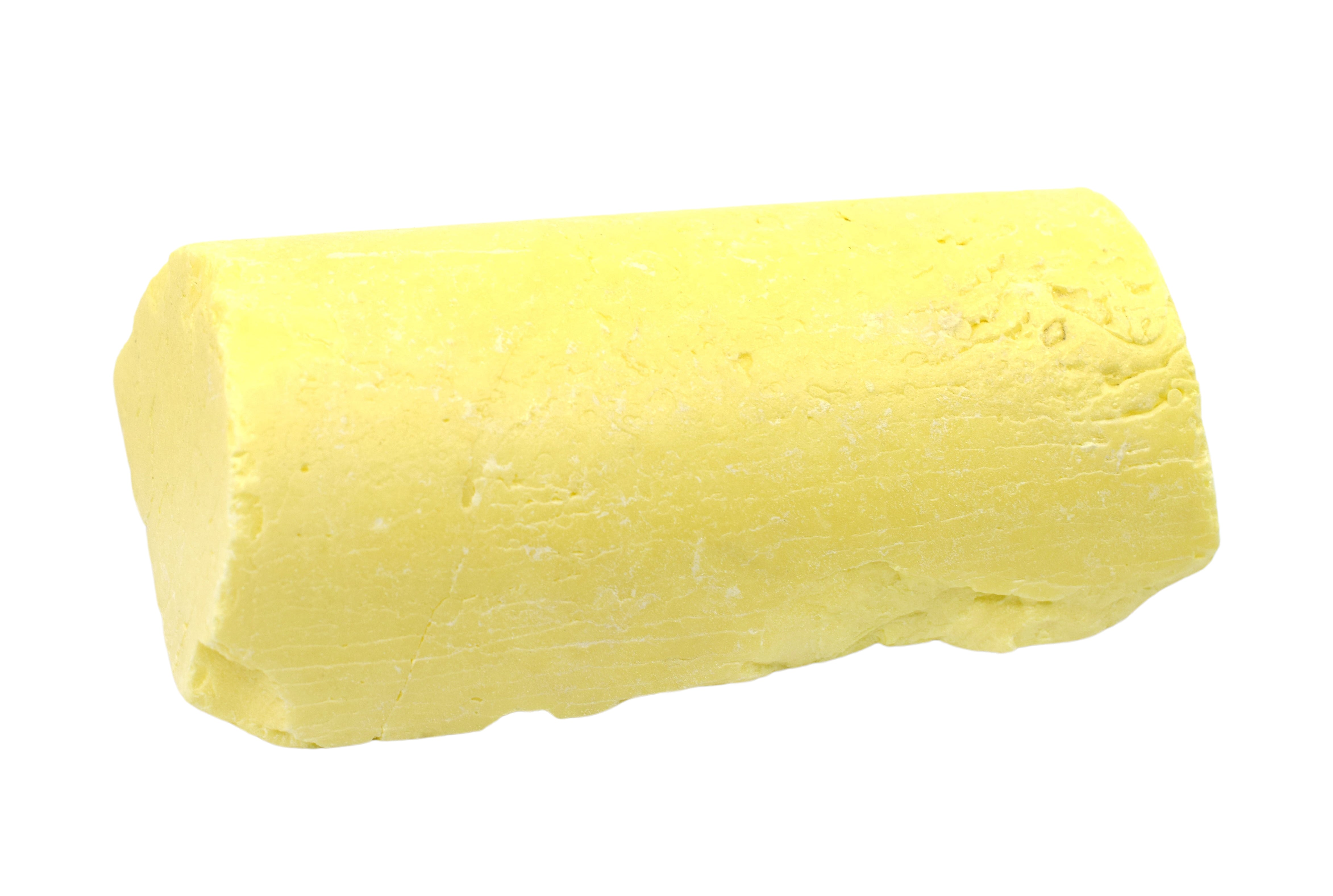 Raw Sulfur Mineral Hand Sample, Approx 3 inch