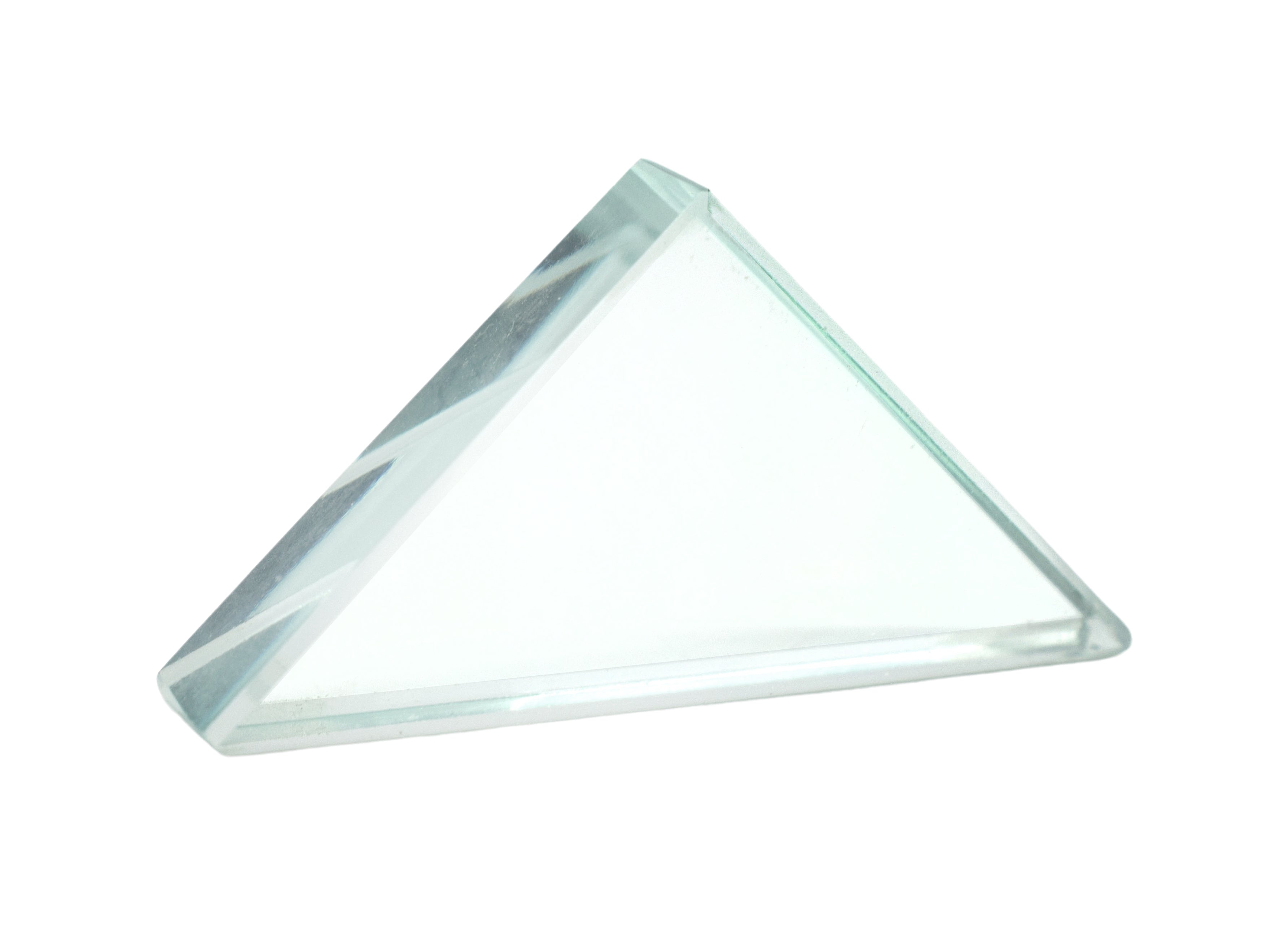 Right-Angled Flint Glass Refraction Prism, 32 x 32 x 45mm