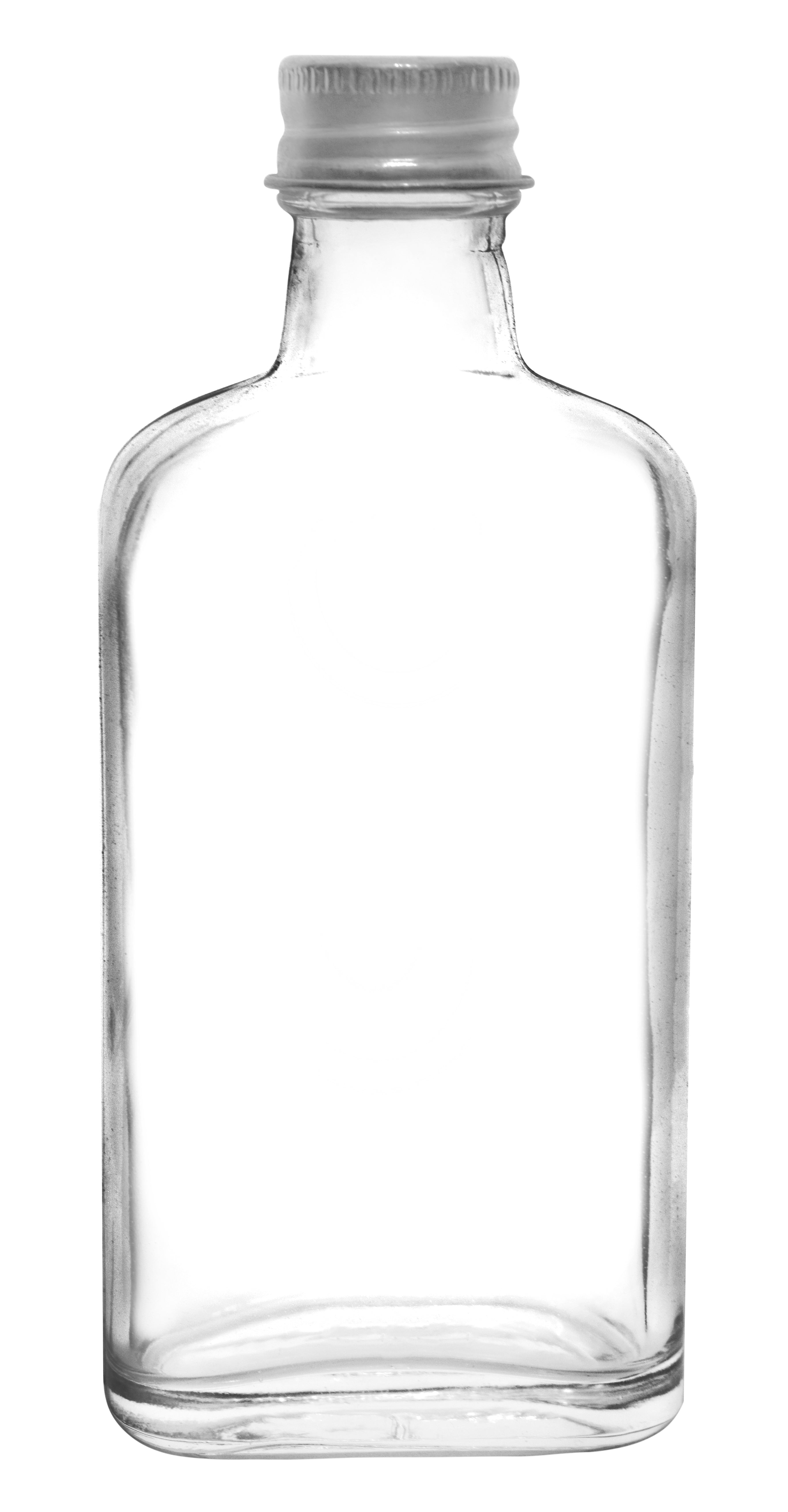 Narrow Mouth Bijou and McCartney Bottle with Aluminum Screw Cap