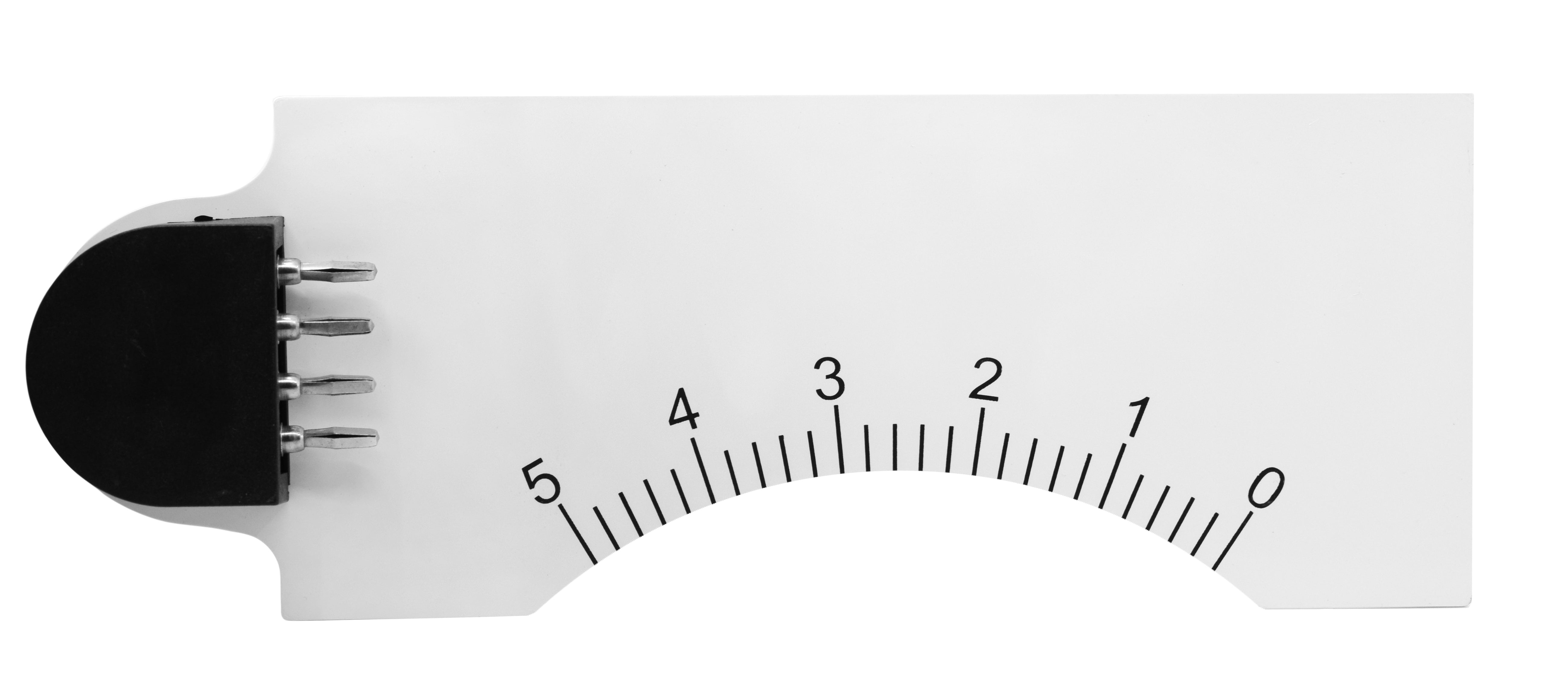 0-5V DC Interchangeable Dial for Demonstration Meter