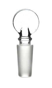 Penny Head Solid Cone Stopper, 10/19, Borosilicate Glass