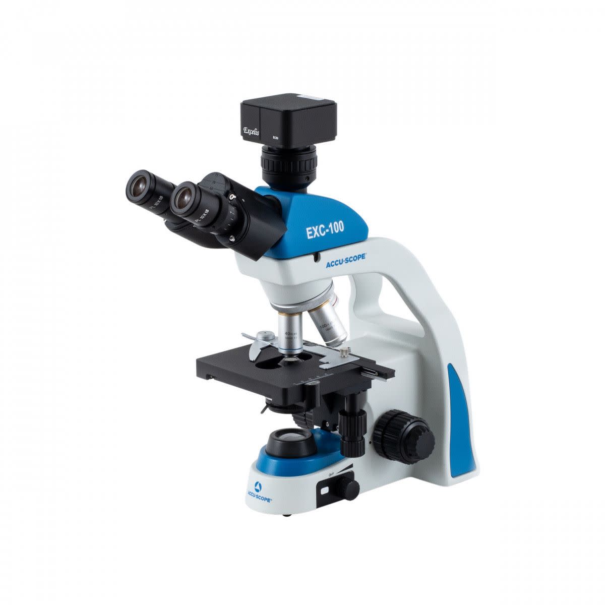 Accu-Scope Digital Compound Microscope with EC50 Camera, EXC-103-EC50, 40-1000X