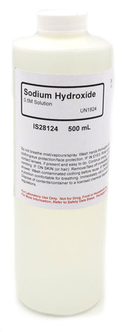 Sodium Hydroxide, 0.5M Solution