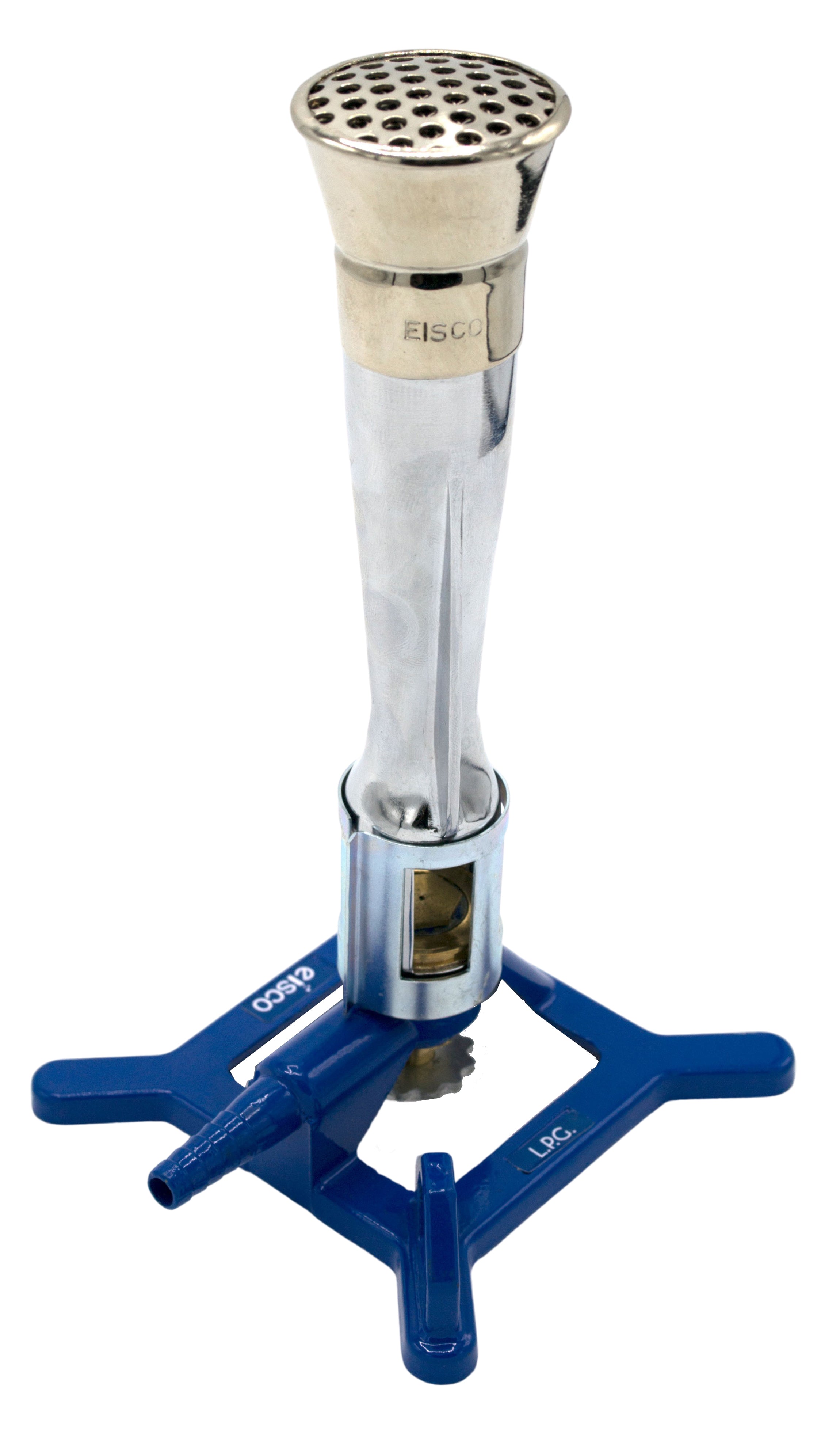 Meker LPG Bunsen Burner with Cast Iron StabiliBase