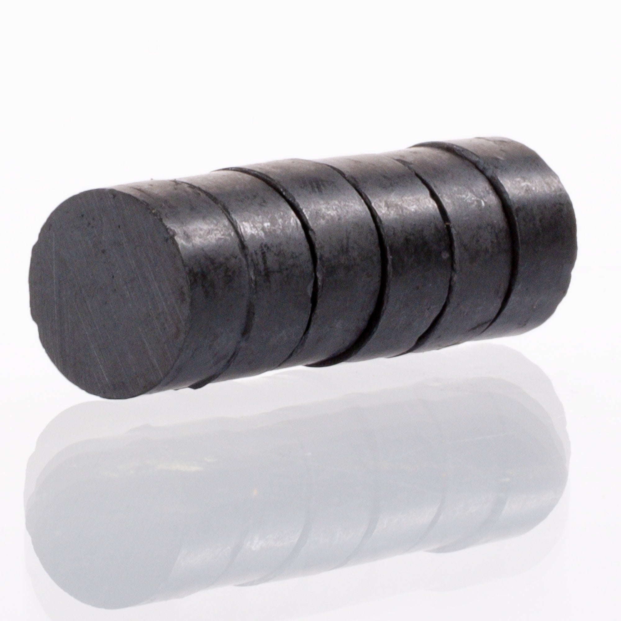 Ceramic Disc Magnet, 12 x 6mm, 6-Pack