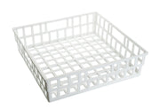 Polypropylene Draining Basket, 40 x 40 x 11cm