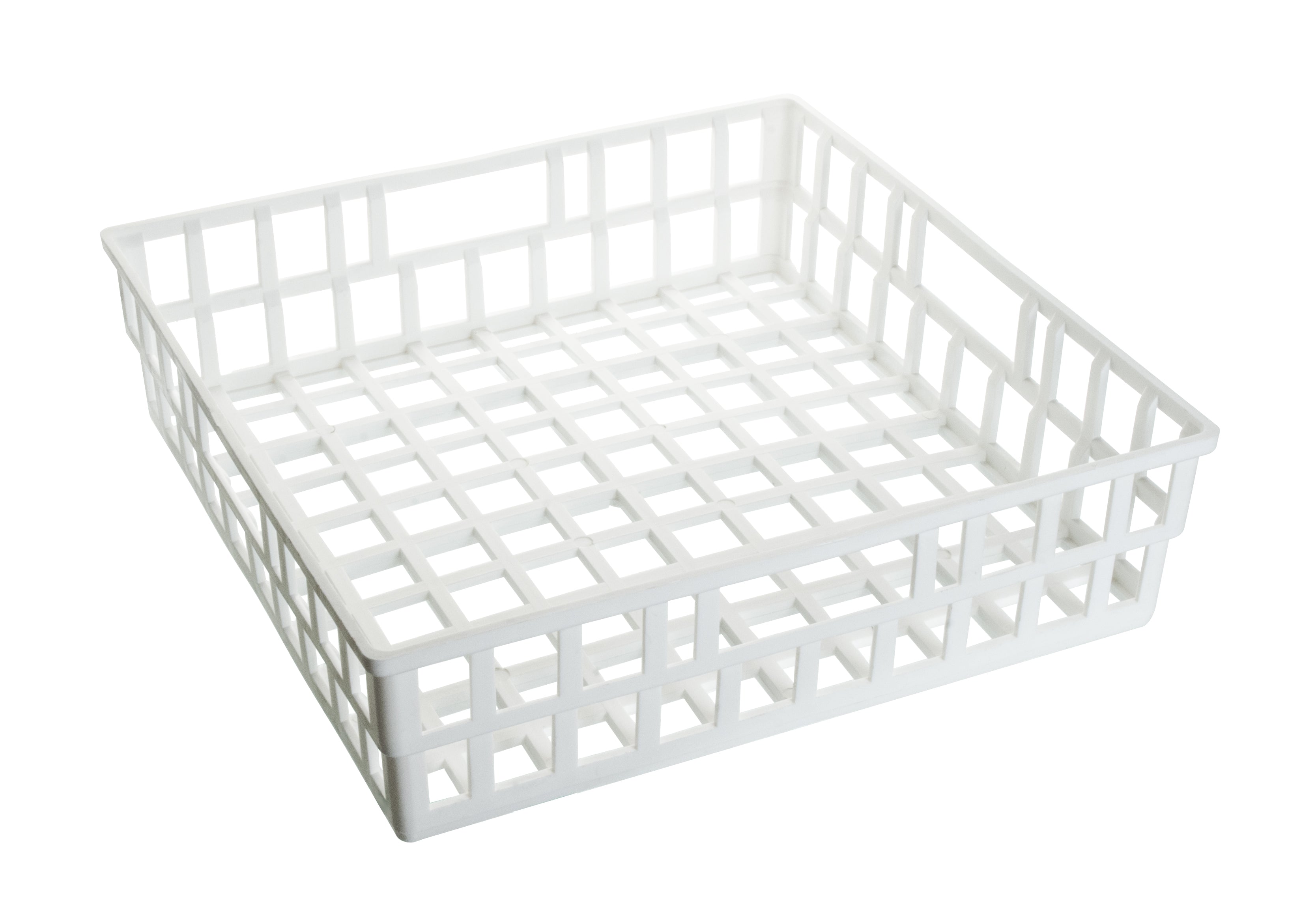 Polypropylene Draining Basket, 40 x 40 x 11cm