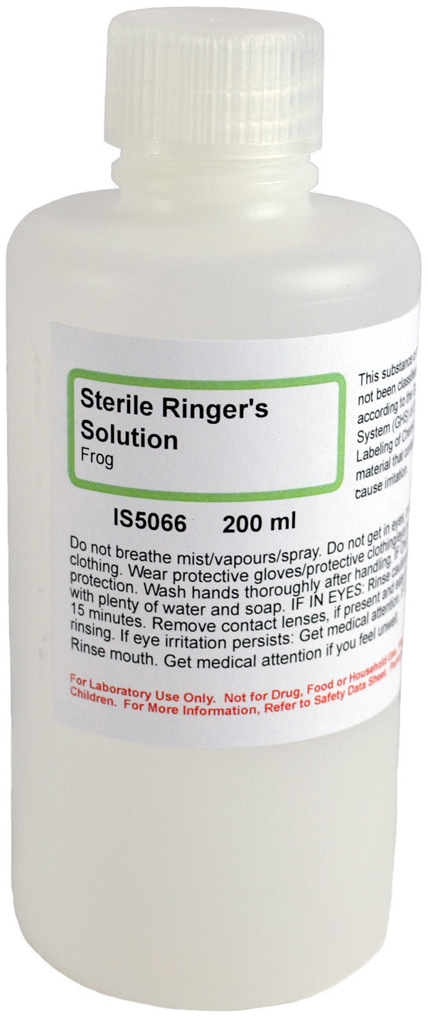 Sterile Frog Ringer's Solution, 200mL