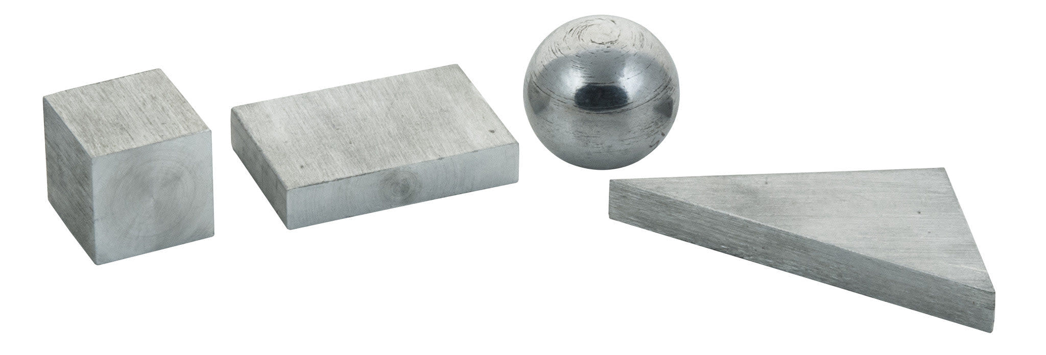 4-Piece Aluminum Equal Mass Multi-Shape Set
