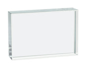 Rectangular Refraction Glass Block, 75 x 50 x 18mm
