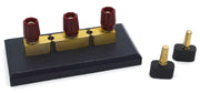 Two-Way Copper Plug Key Switch with 4mm Terminals