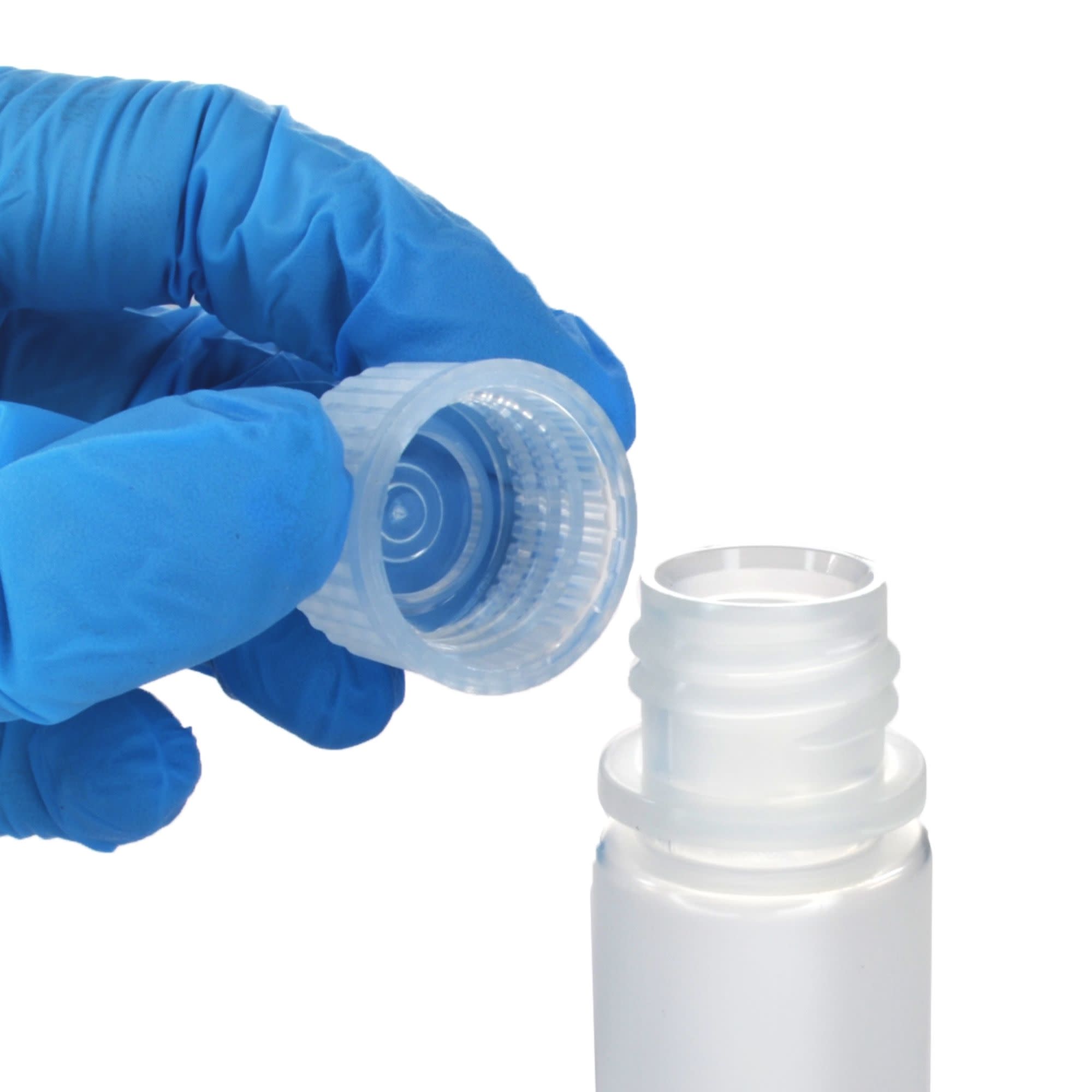 2000-Bulk Pack Autoclavable Narrow Mouth Polypropylene Reagent Bottles, 15mL, 0-135°C