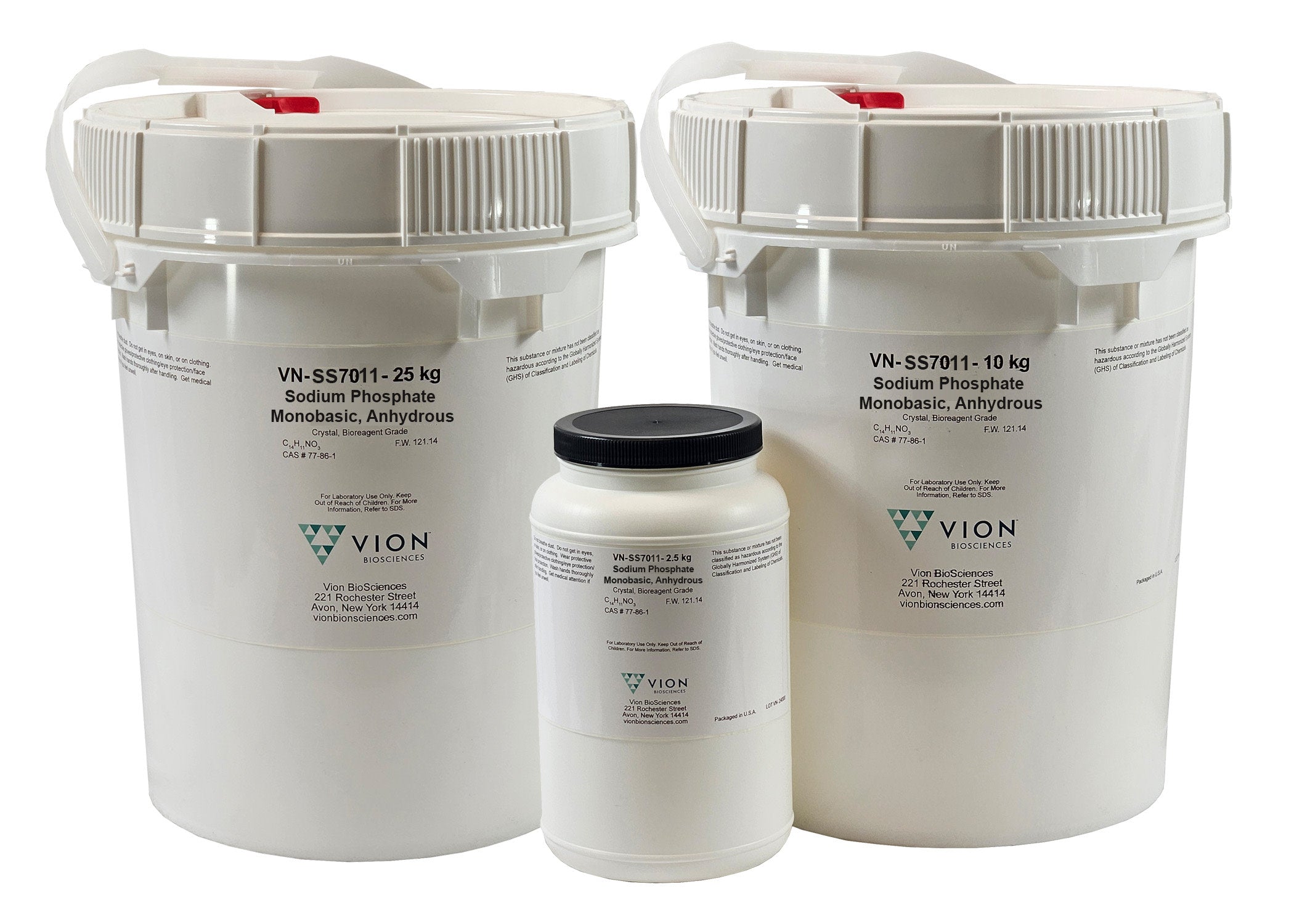 Anhydrous Sodium Phosphate Monobasic Sodium Dihydrogen Phosphate, 10kg