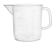 Short Form Polypropylene Measuring Pitcher, 1000mL, Euro Design