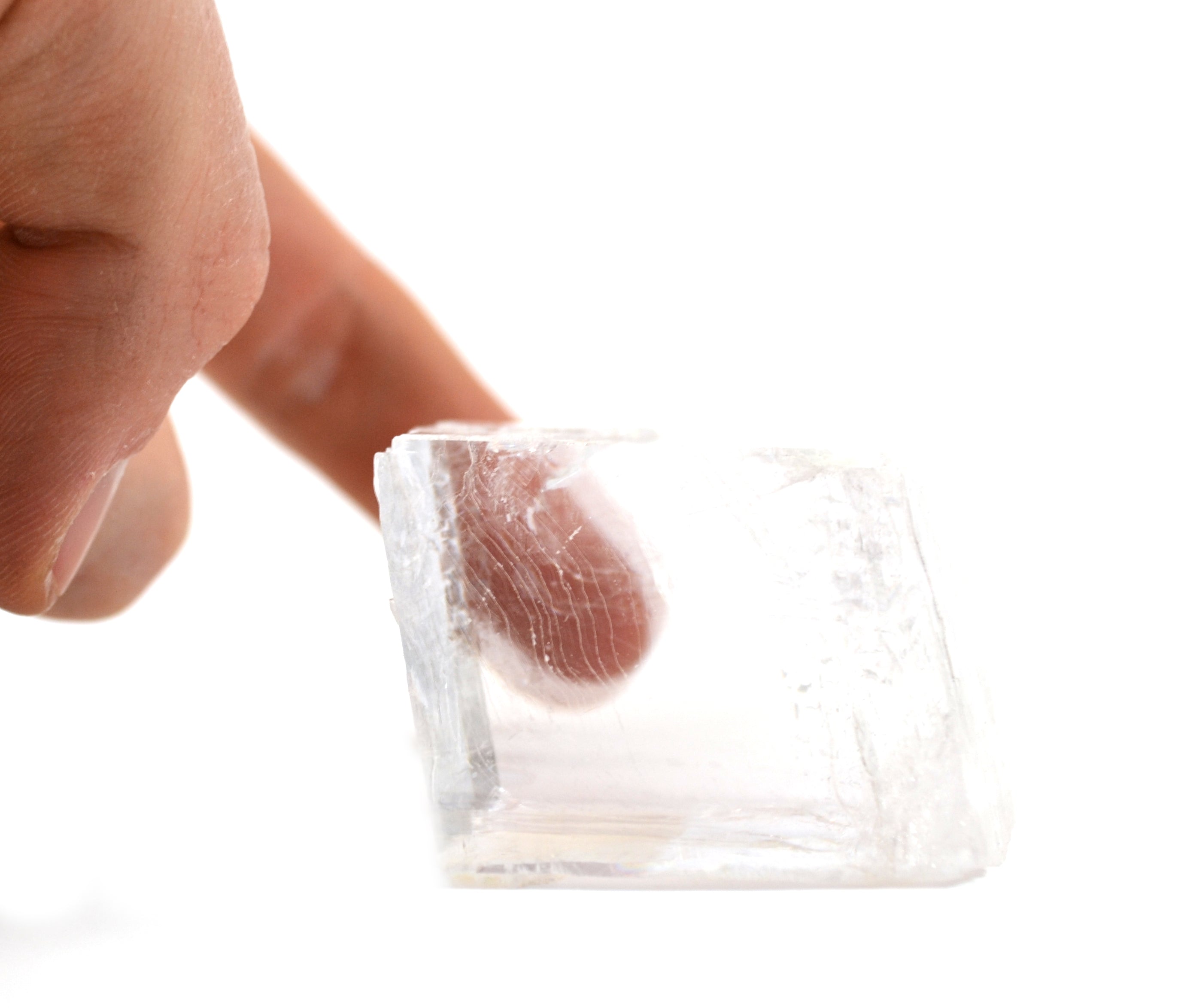 Optical Calcite Iceland Spar Specimen, 2-2.5 inch