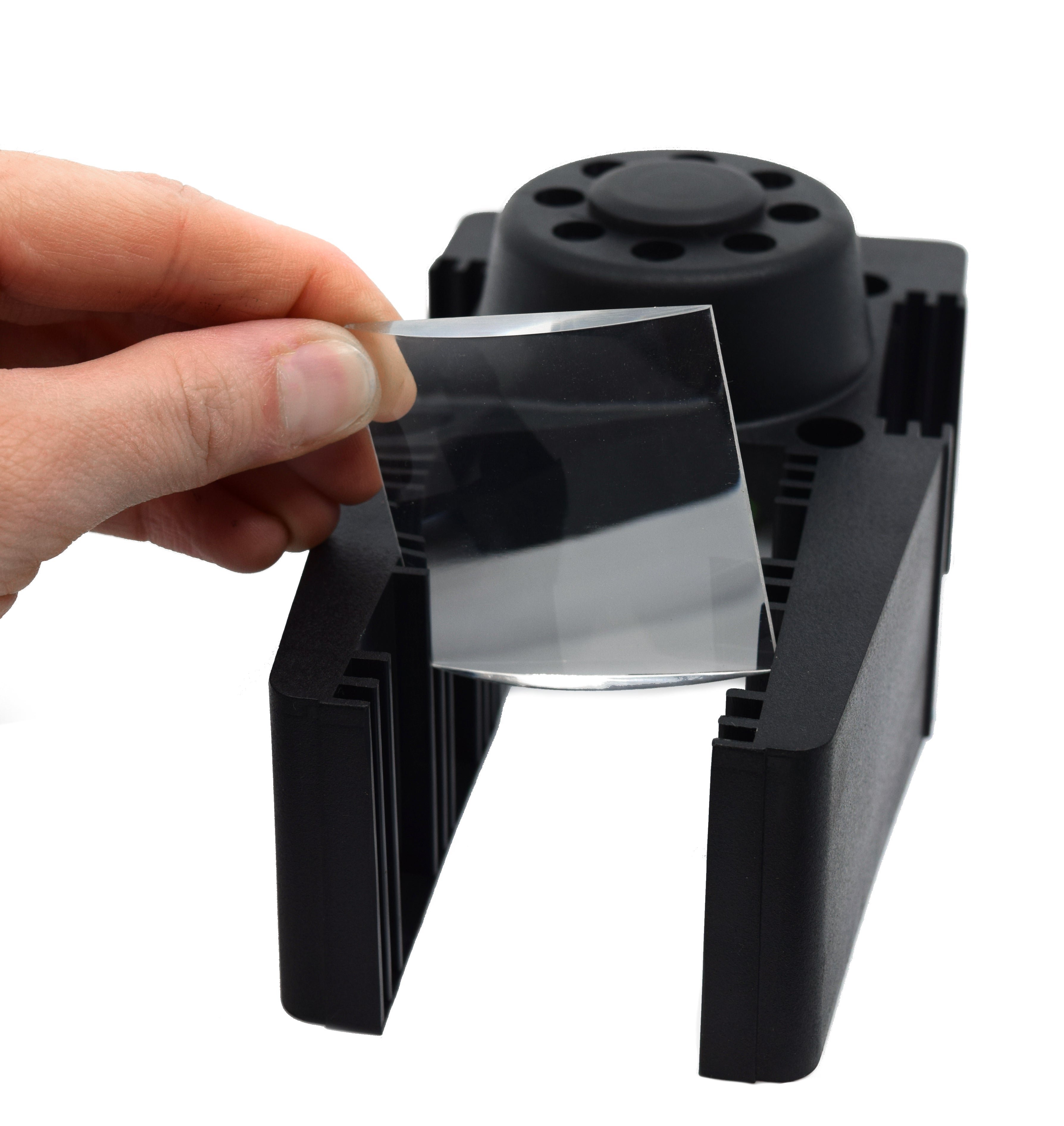 LED Ray Box with Slit Plates and Concave Lens, Battery-Operated