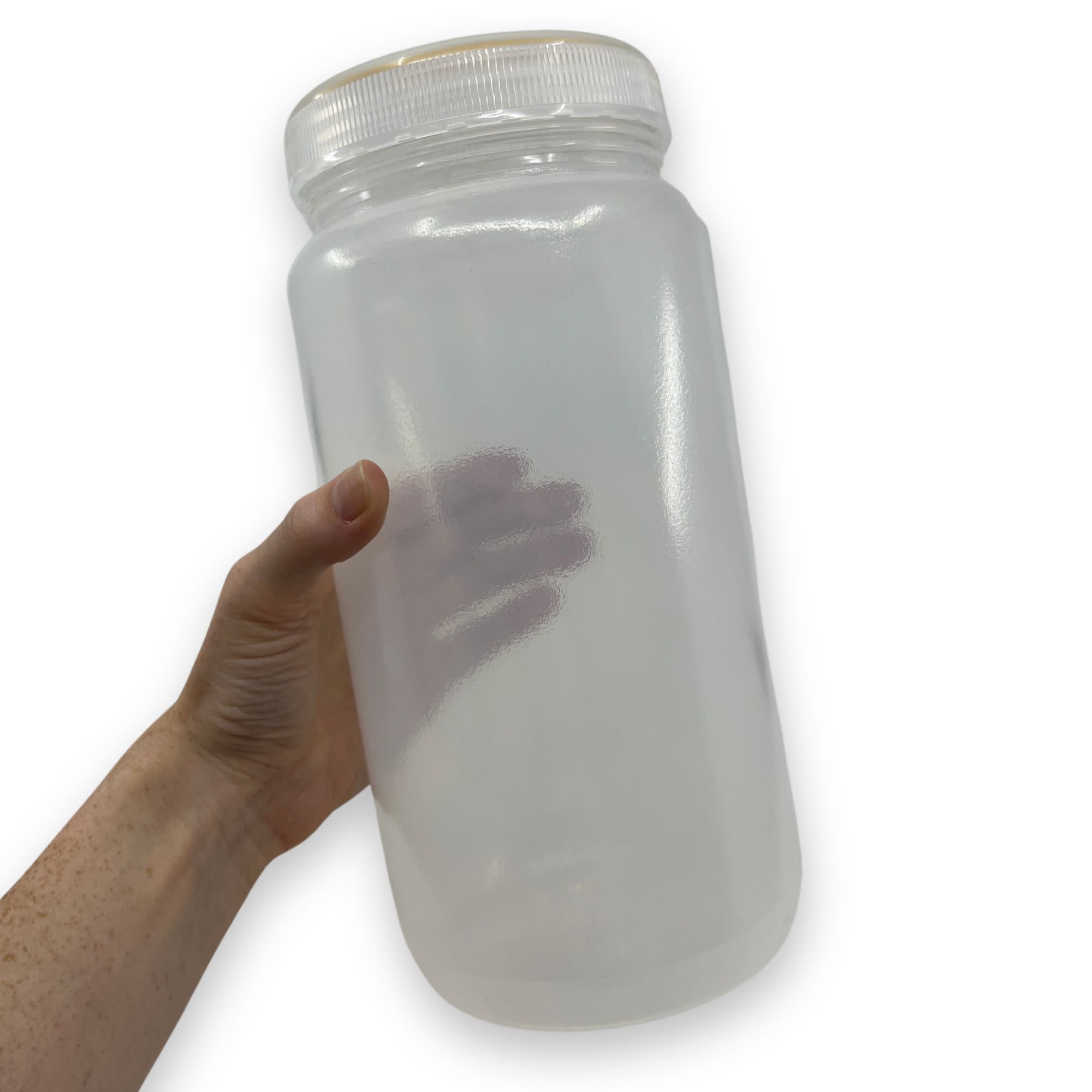 Leak-Proof Polypropylene Wide Neck Reagent Bottle, 2000mL