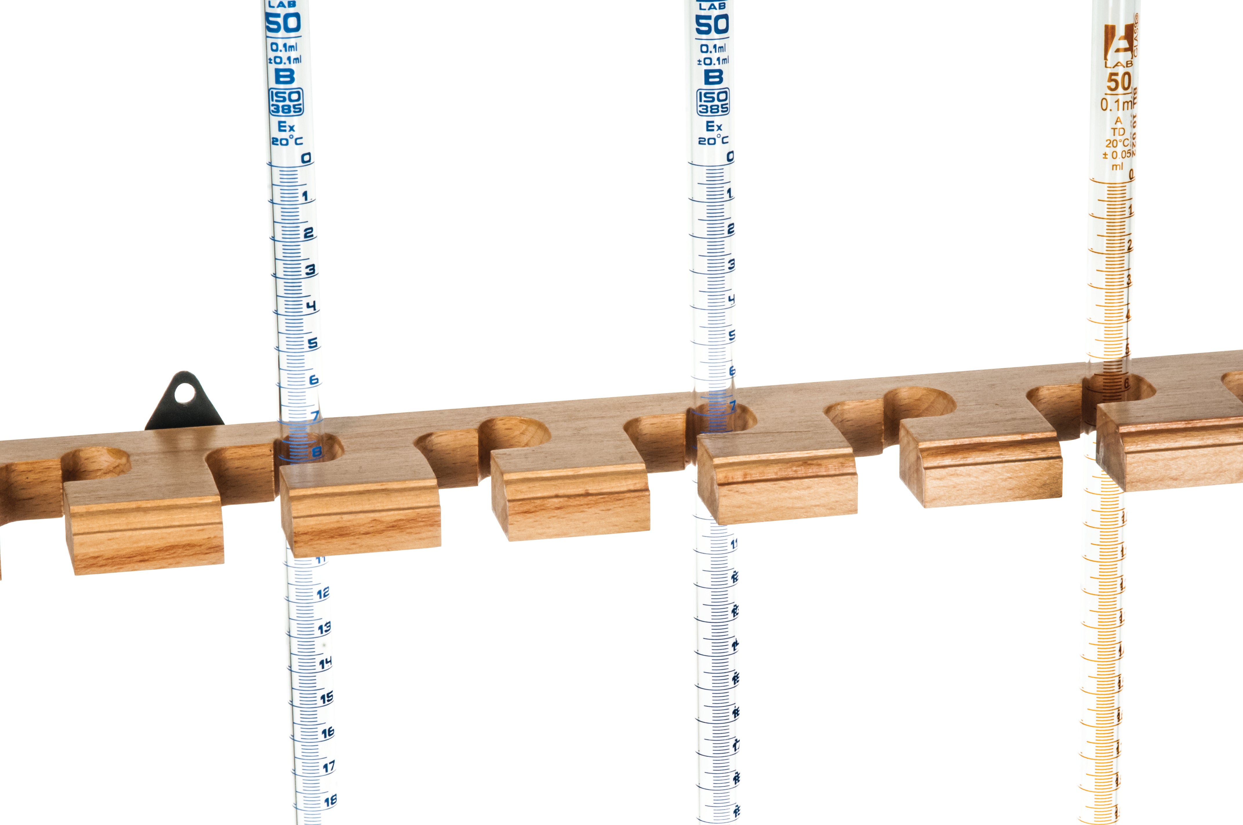 Wooden Buret Rack with 12-Buret Capacity