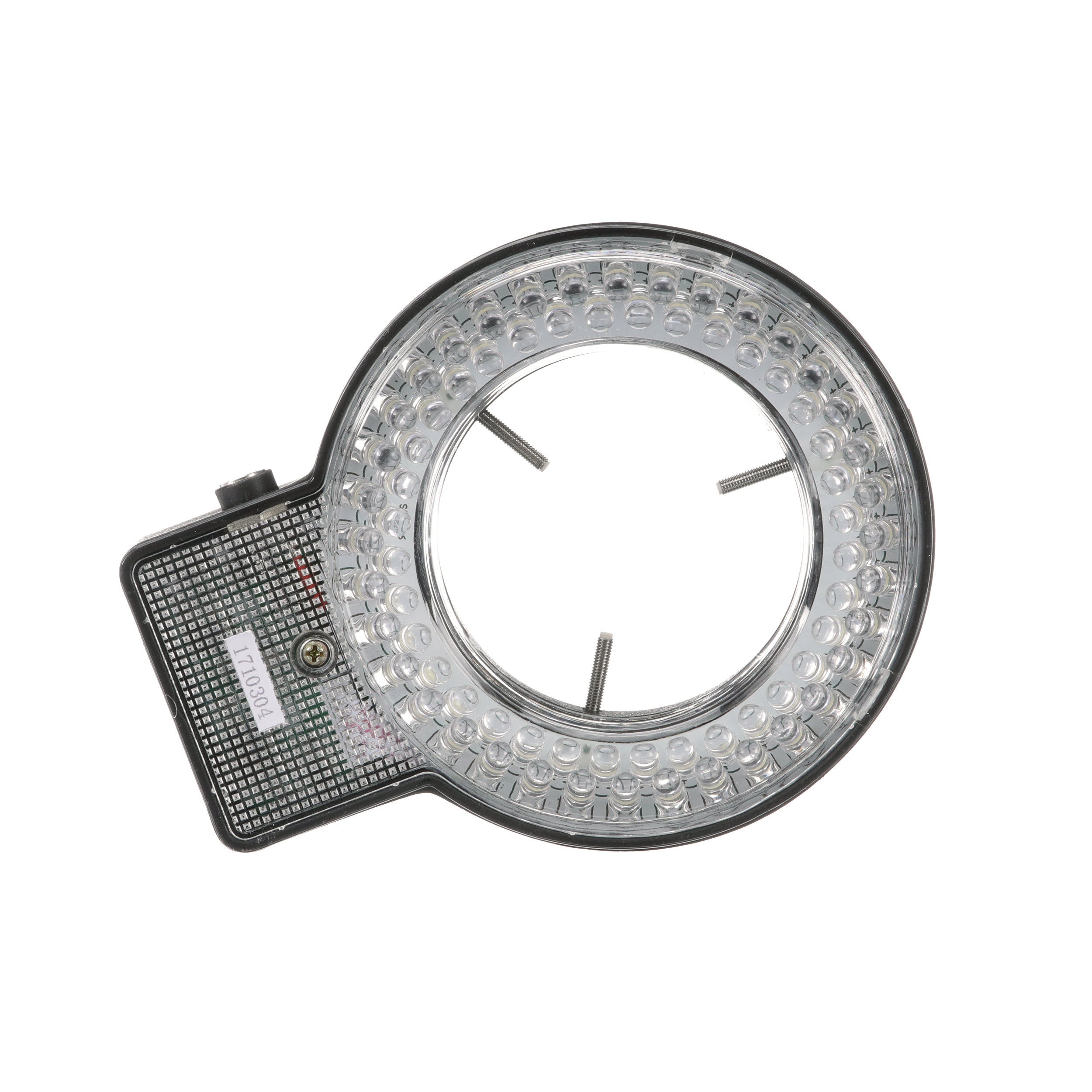 LED Ring Illuminator with Sectional Light Control for Stereo Microscope, 60.5mm ID