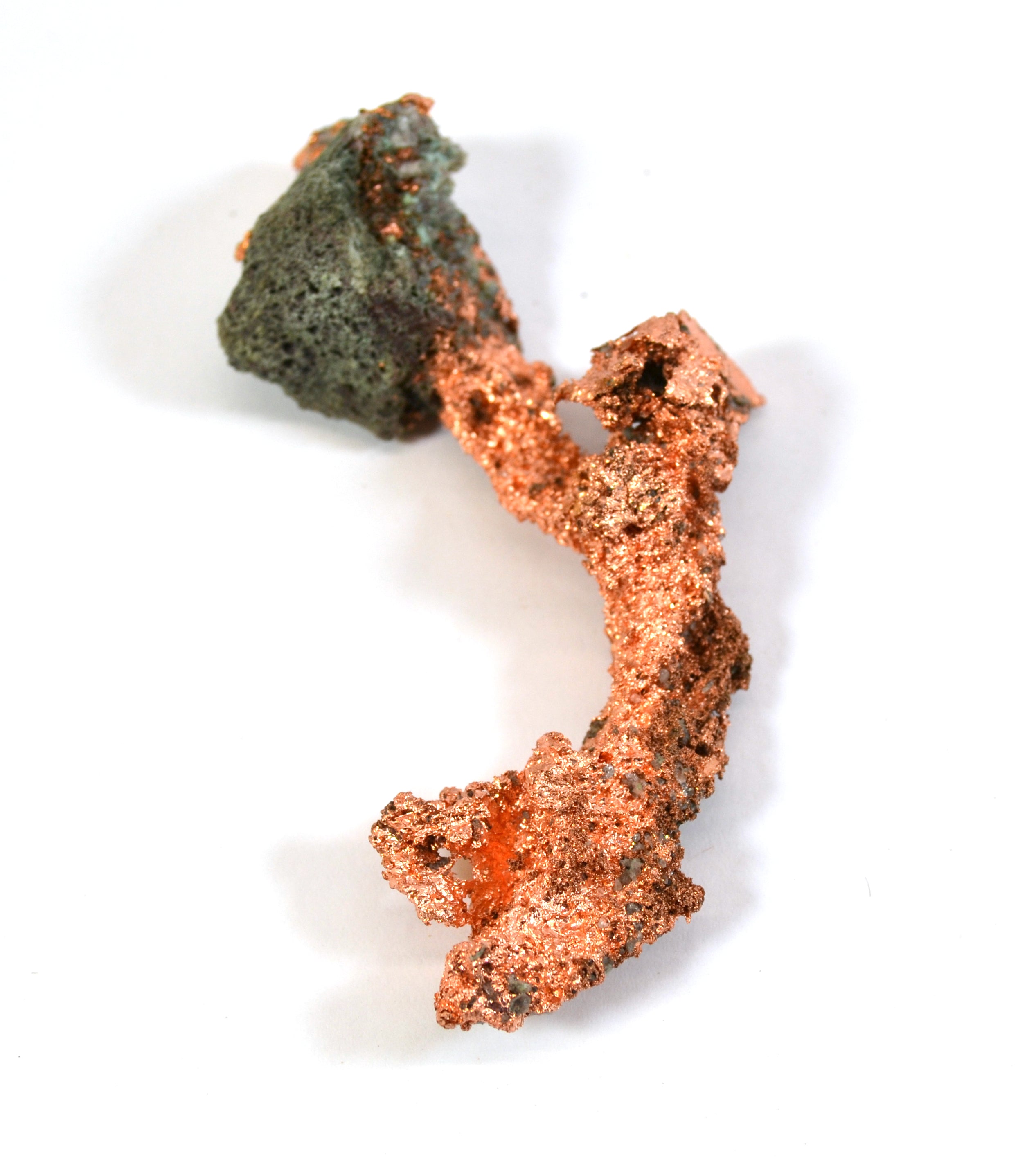 Native Copper Sample Specimen, Approx 3 inch