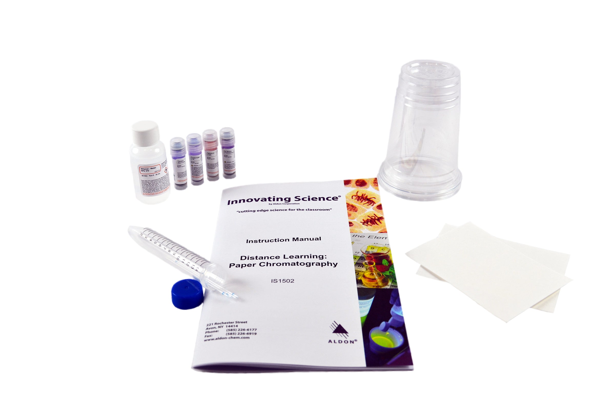 Paper Chromatography Distance Learning Kit