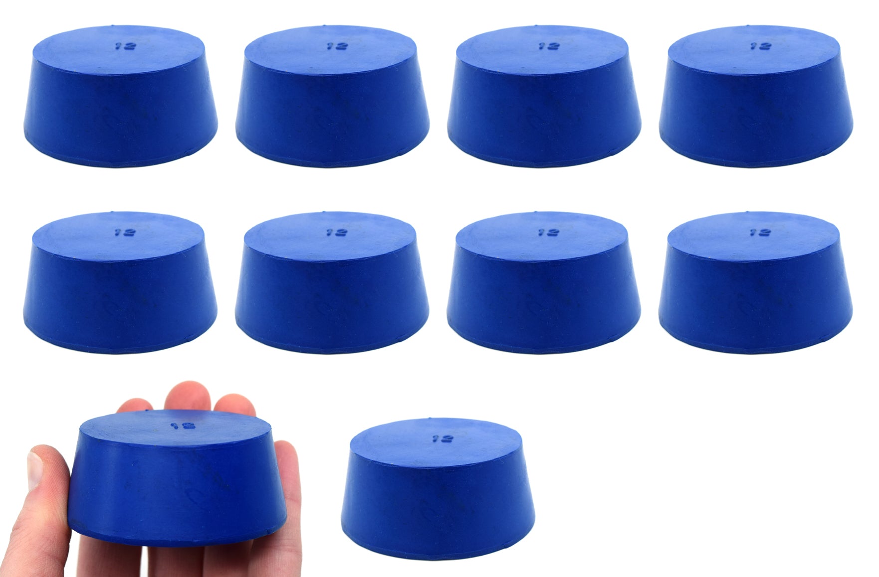 Solid Neoprene Stopper, 10-Pack