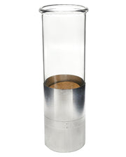 Leyden Jar for Wimshurst Machine, 2" ID x 6.5" Tall