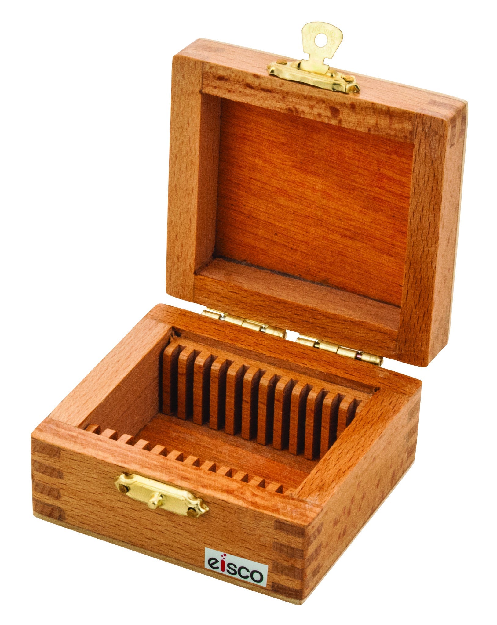 Wooden Slide Box for 12 Geological Slides, 45 x 30mm