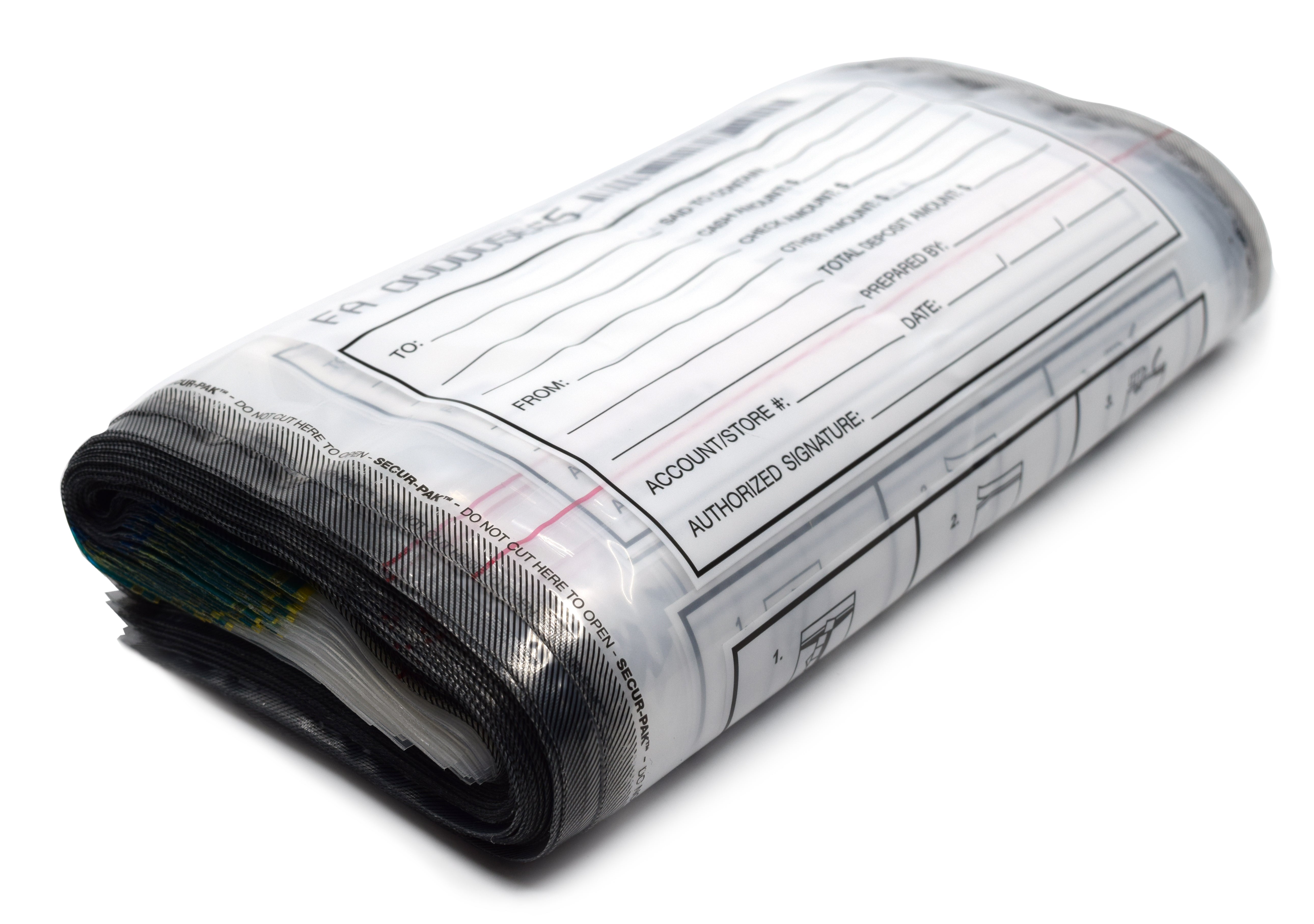 Premium Tamper-Evident Self-Sealing Security Bags with Pocket, 9 x 12", 100-Pack, Alternate Model